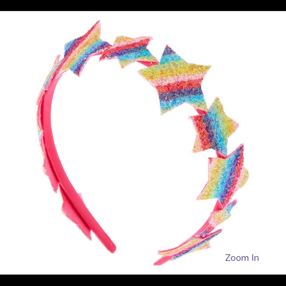 Rainbow Star Youth Headband